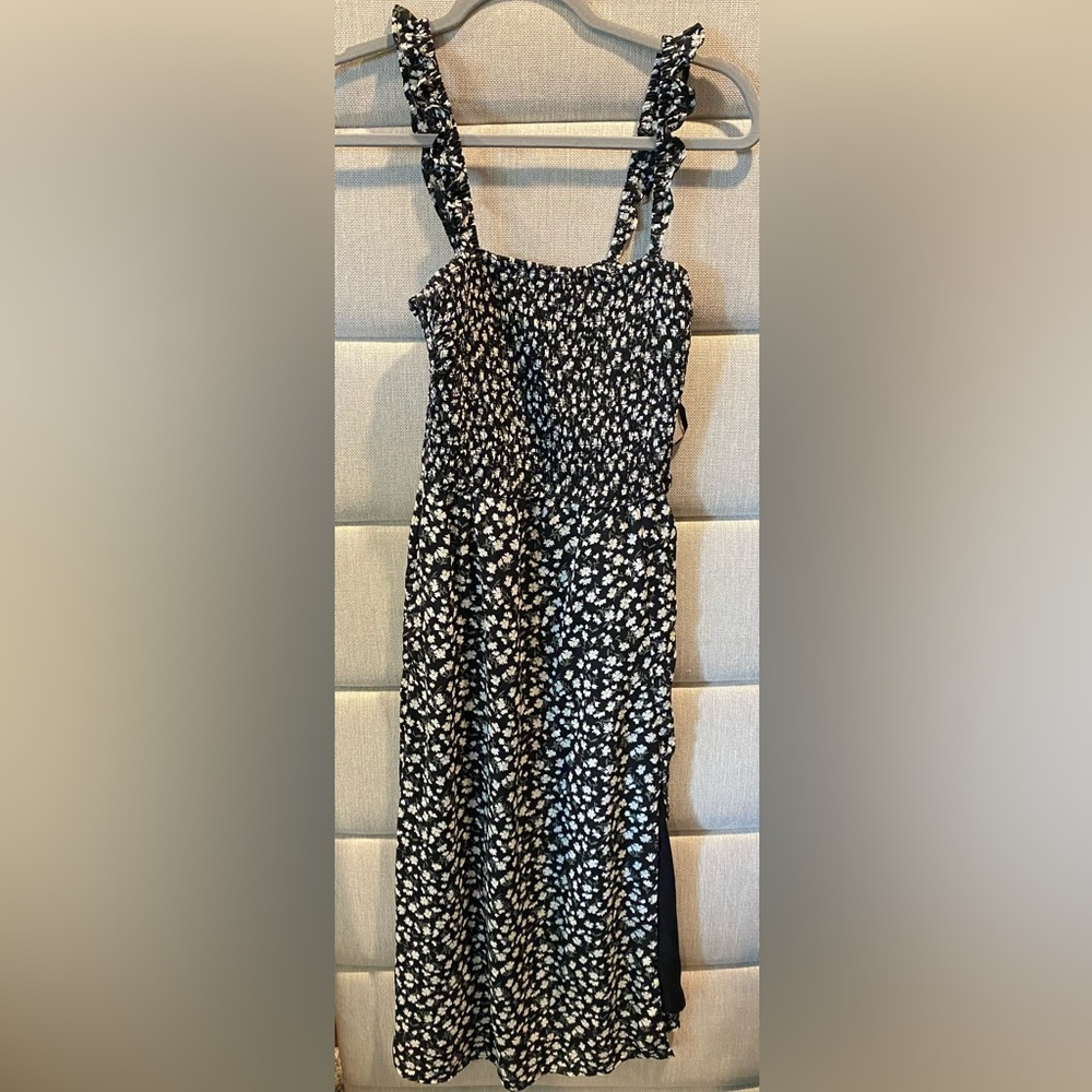 Abercrombie Black Floral Dress